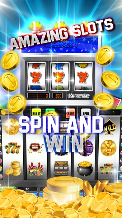SLAMMIN 7'S SLOTS MACHINES – CASINO FREE VIP SLOT TOURNAMENT DELUXE! FANTASY OF JACKPOT 1.0 IOS