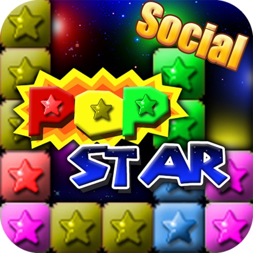 Star Poping: Galaxy Blue Icon