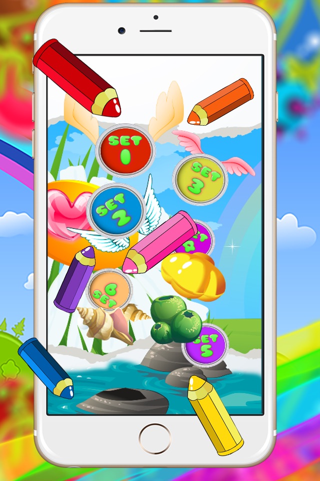 Fairy Coloring book and painting for toddlers HD Free Lite - Colorful Children's Educational drawing games for little kids boys and girls screenshot 2