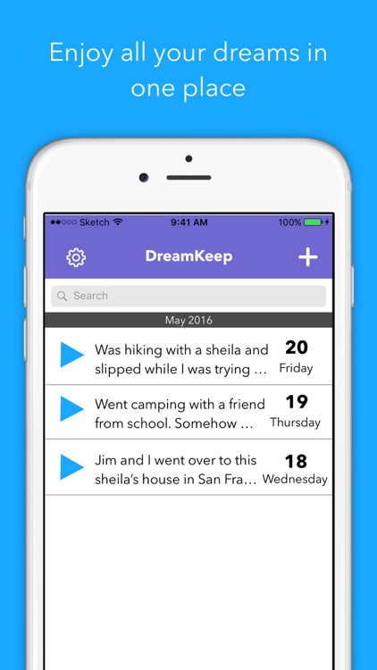 DreamKeep - Remember More Dreams and Better Understand Your Subconscious