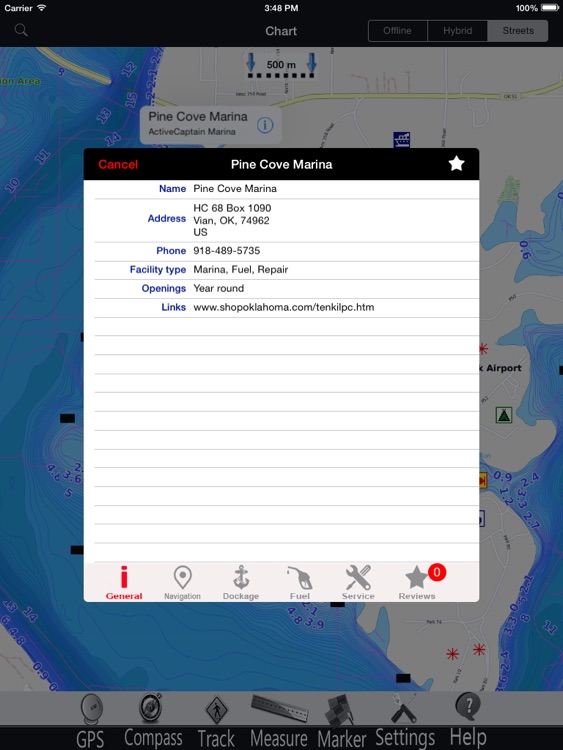 Hudson lake Nautical Chart Pro screenshot-3