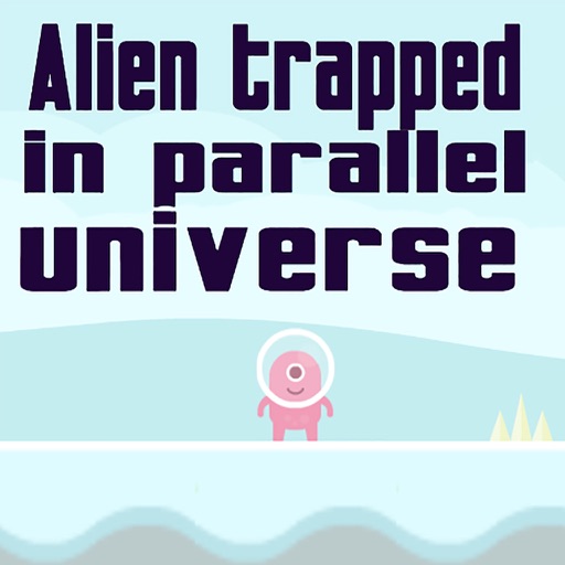 Alien trapped in parallel universe