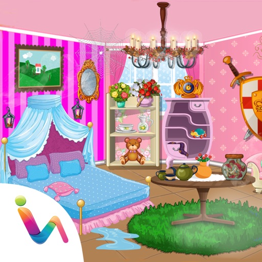 Princess Doll House Cleaning iOS App