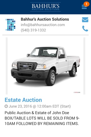 Bahhur's Auction screenshot 2