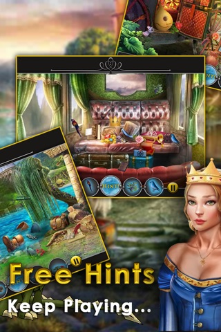 Princess and the Dragon - Hidden Object Game Pro screenshot 4