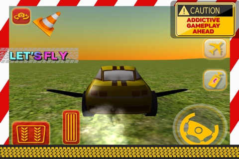 Flying Car Extreme Pilot Driving Simulator screenshot 3