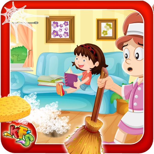 Housekeeping Day – kids cleanup & decorate the house rooms iOS App