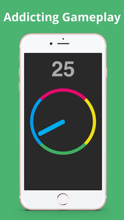 Crazy Wheel : Swap color twisty match with the round circle switch game