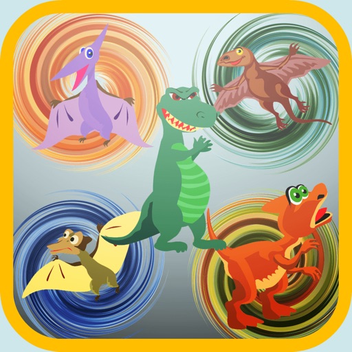 dinosaur world match - dinosaurs games for kids Free icon