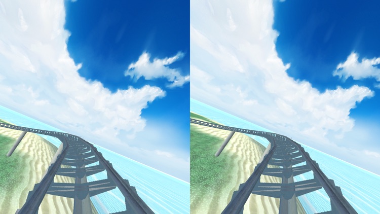 Virtual Reality Roller Coaster for Google Cardboard VR