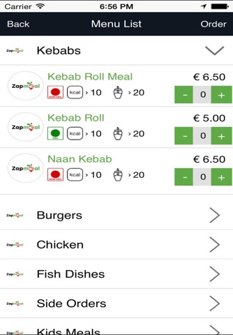 ZapMeal screenshot 4