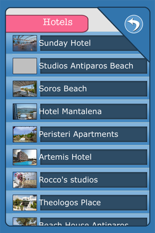 Antiparos Island Offline Map Travel Guide screenshot 4