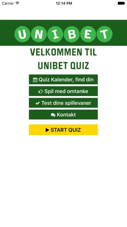 Unibet QUIZ