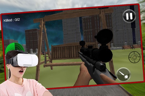 VR Zombie Park Kill Free - hd horror shooting game screenshot 3