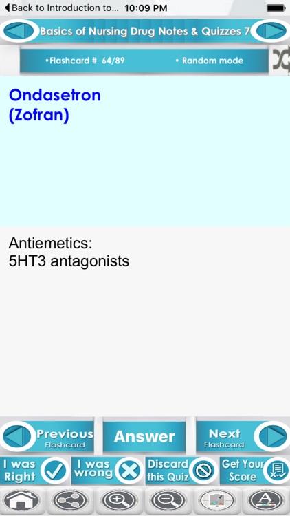 Basics of Nursing Drug 4600 Flashcards screenshot-4