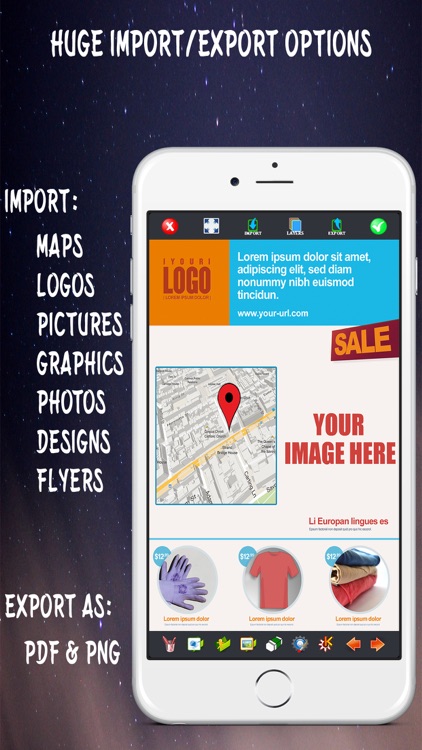 Create Flyers & Logos - Graphic creator for Logo screenshot-4