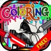 Coloring Book Painting Pictures Free - "Lego Star Wars edition"