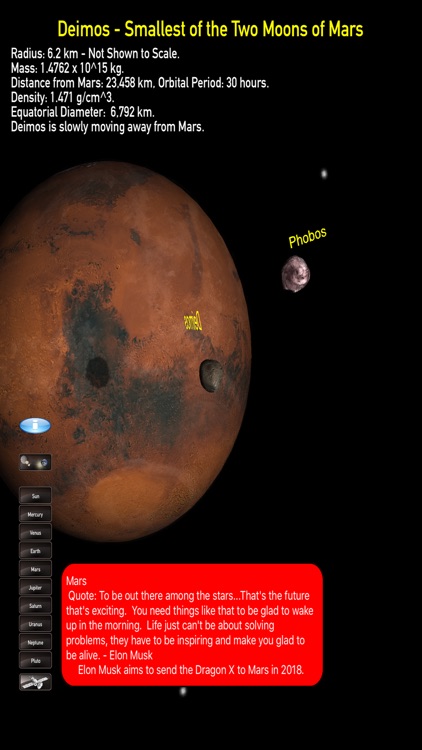 solarSysModel - 3D Solar System Model - Educational Representation of Moons, Planets, Spacecraft, and Asteroids screenshot-3