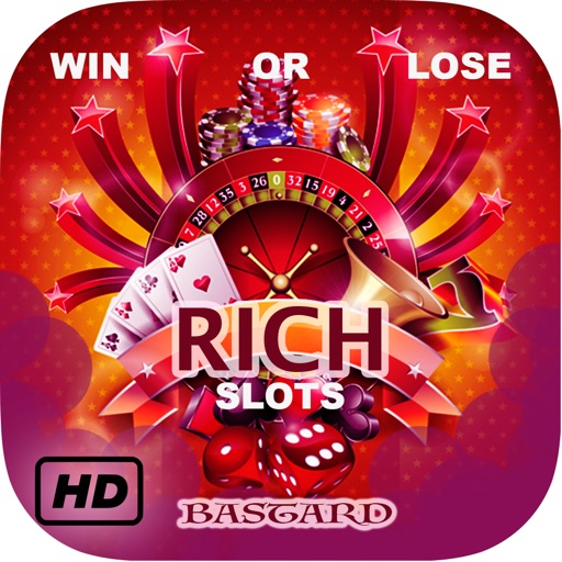 HD - Win or Lose Slots The Rich Bastards - Free Jackpot Game Icon