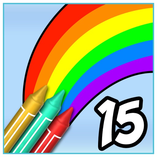 Coloring Book 15: Cute Times iOS App
