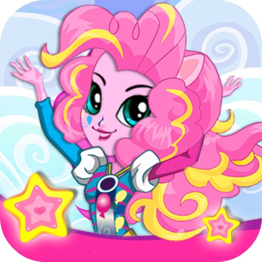 Dress-Up Pinkie Girl Game - Princess Pie My Little Pony Equestria Girls edition Icon