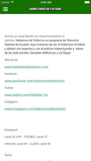 Hablemos de Futbol TVS(圖3)-速報App