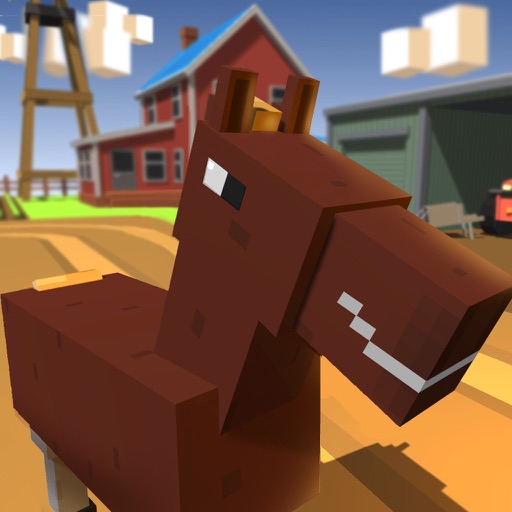 Blocky Horse Craft Simulator 3D icon