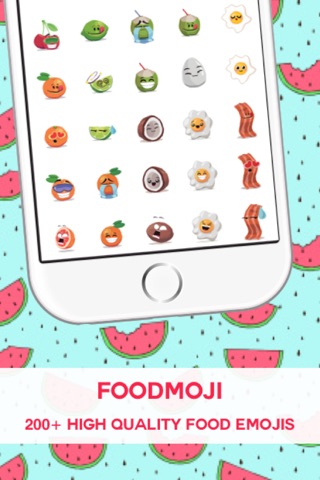 Foodmoji - Food Emojis Keyboard screenshot 2