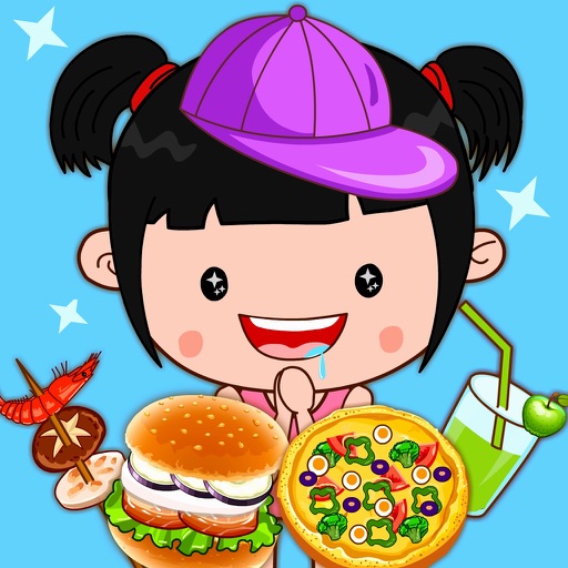 Kids Cooking Games - Barbecue, Juice, Hamburger, Pizza Icon