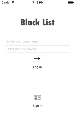 BlackList screenshot 2