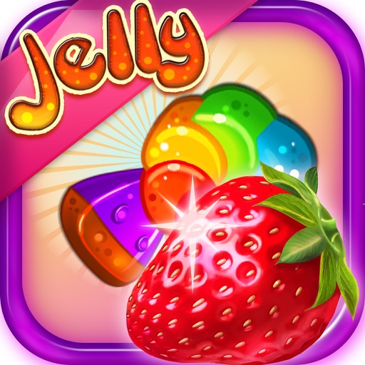 Jelly Blast 2017 juice - free match 3 puzzle jam 2 icon