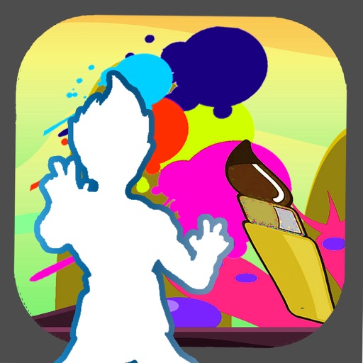 Coloring Book Page Goku Cartoon Edition iOS App