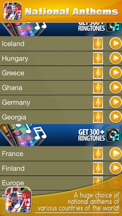National Anthem.s – Best Ringtone.s and Sound.s