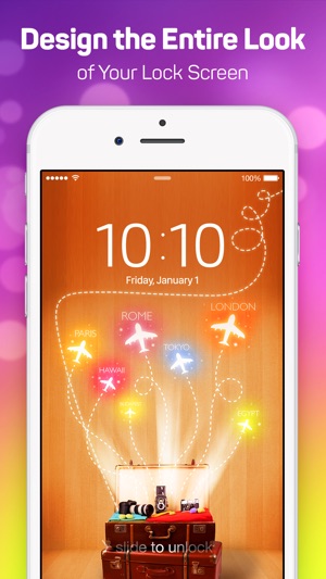 Lock Screen Designer Free - Lockscreen Themes and Live Wallp(圖2)-速報App