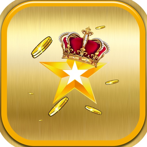 Big Gold Star Slots - Be the King Of Slots Machines icon