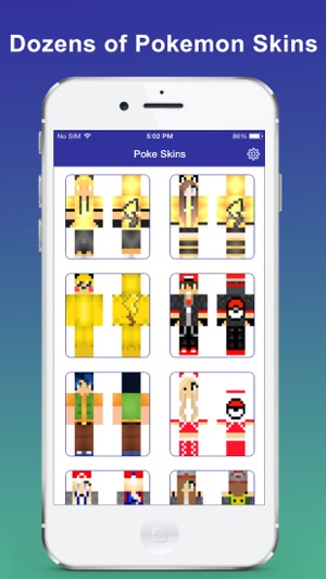 Poke Skins for Minecraft - pokemon Go ed