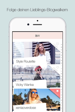 Blogwalk: Dein digitales Fashionmagazin screenshot 2