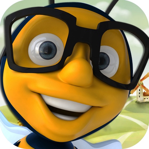 Yellow Bee Explorer of the Wild Honey Blast Fun iPhone App