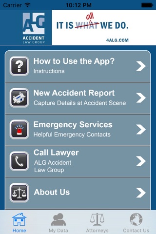 Accident Law Group App screenshot 2