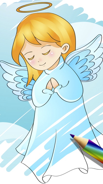 Children's Bible coloring book - Paint drawings