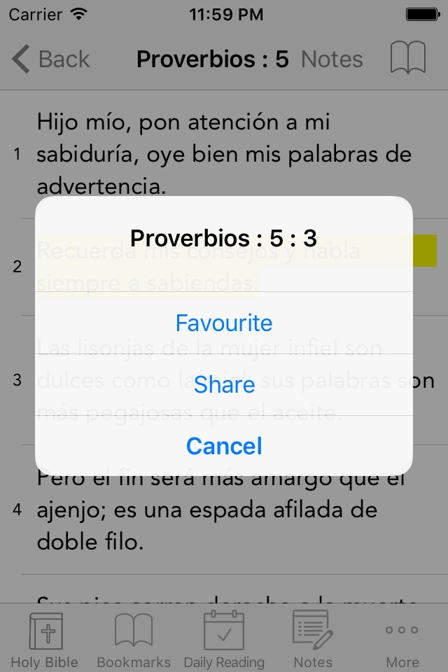 Spanish Bible: Easy to use Bible app in Spanish for daily offline Bible Book reading screenshot 4