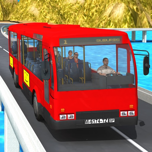 City Bus Crazy Driving Simulator Icon