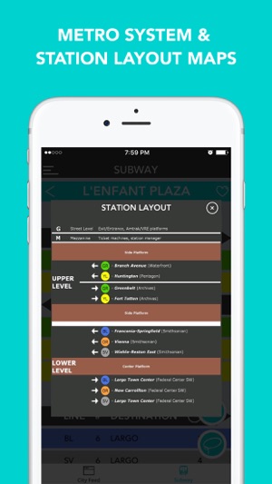 CitySlqr: DC Metro WMATA Transit & Travel App(圖5)-速報App