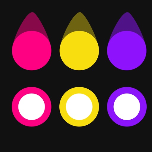 Color Swipe Dots - Switch the circle color to match the dot colors, addictive free puzzle game with tons of levels and styles icon