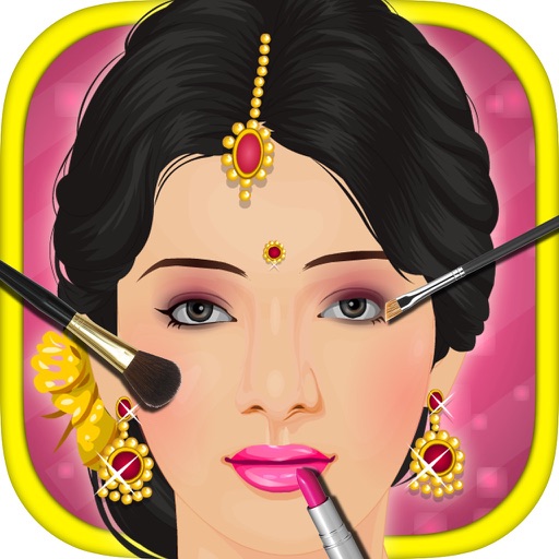 Indian Beauty Makeover Salon Icon