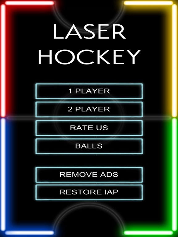 Laser Hockey на iPad