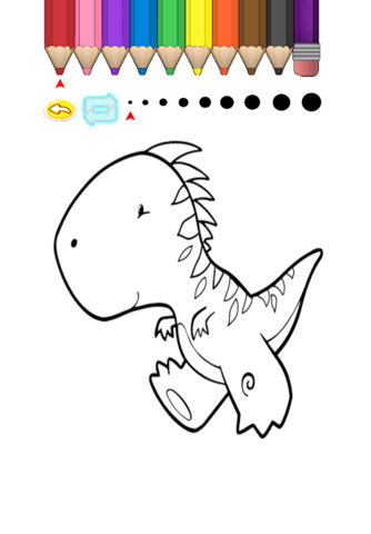 Kids Coloring Book - Cute Cartoon Hinaga screenshot 3