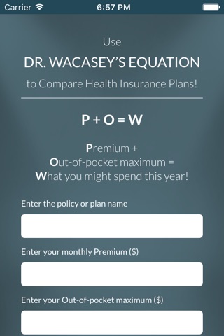 Dr. Wacasey's Equation screenshot 2