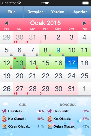 Menstrual Calendar for Teens screenshot 2