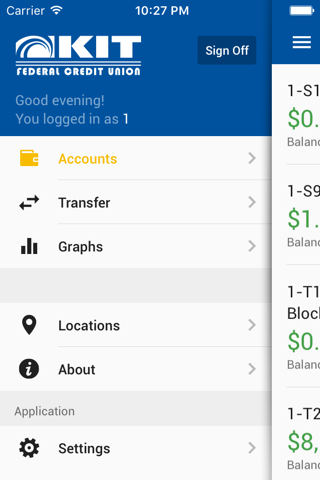 KIT Federal Credit Union Mobile App screenshot 3